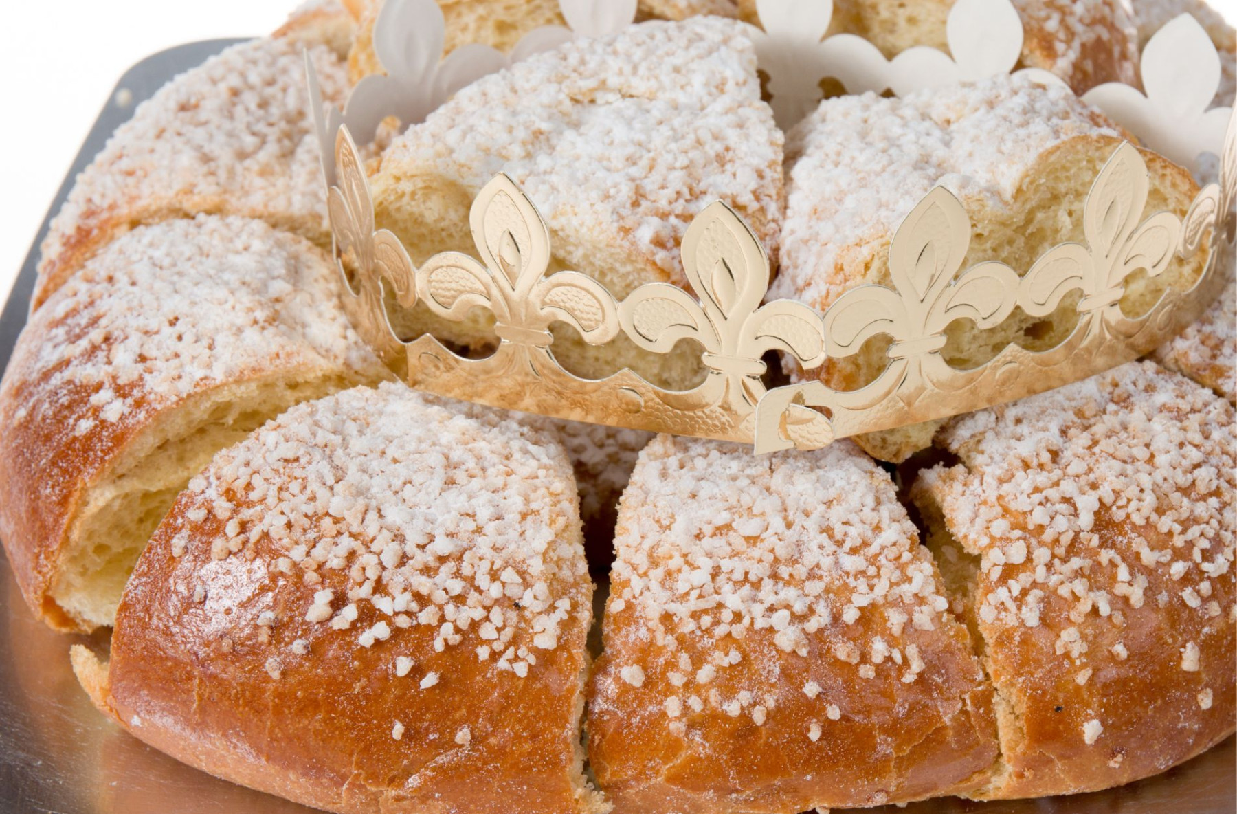 Une galette des rois briochée © Canva