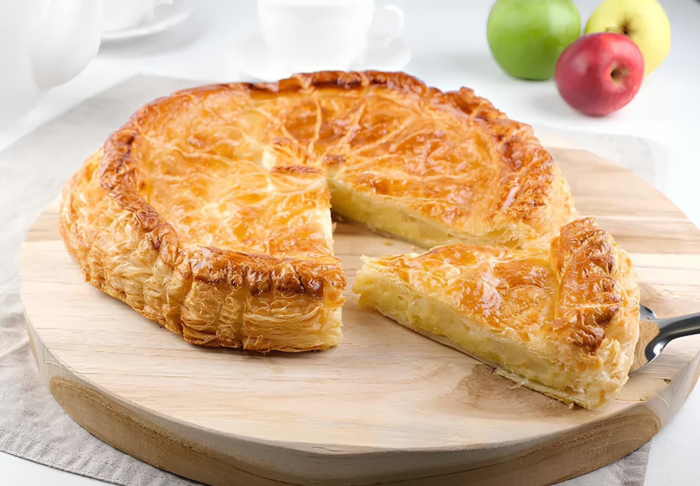 Galette des rois aux pommes © Herta